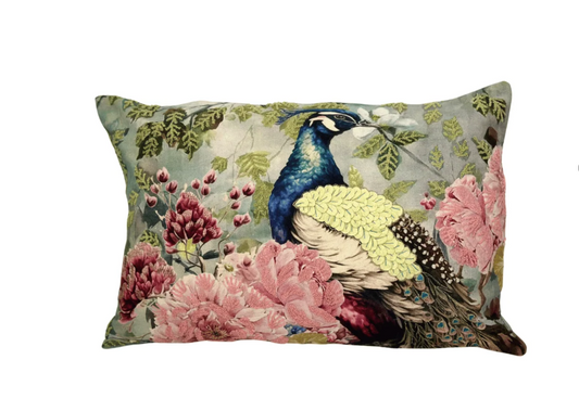 Rim Regal Peacock Cushion