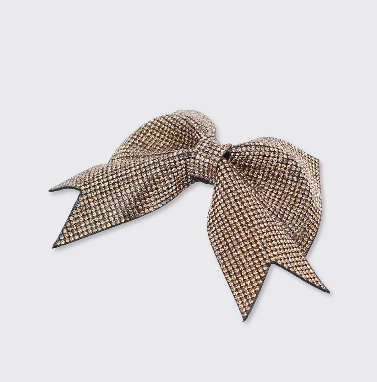 Gold Hair Bow Clip