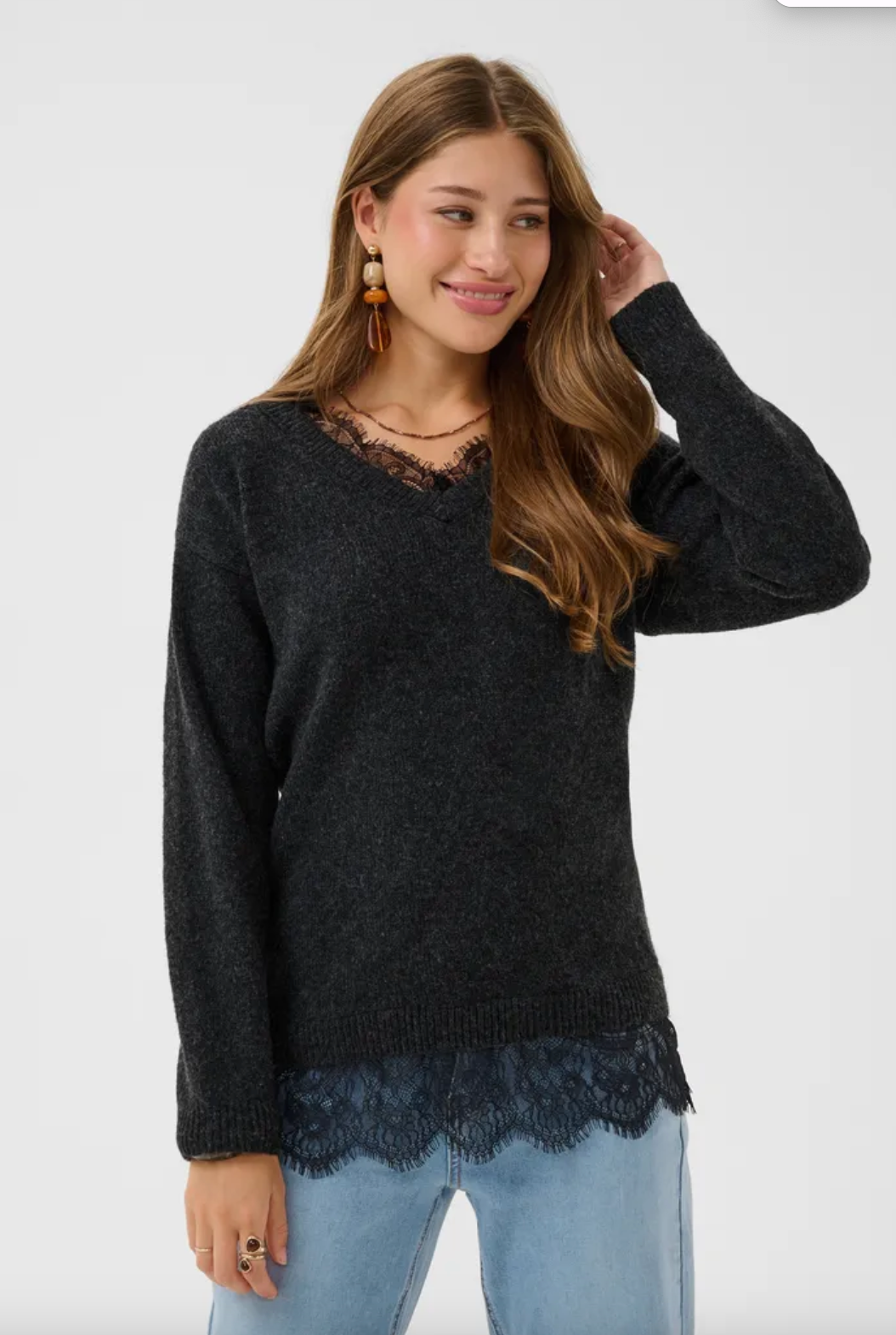 Charcoal Jenna Jumper