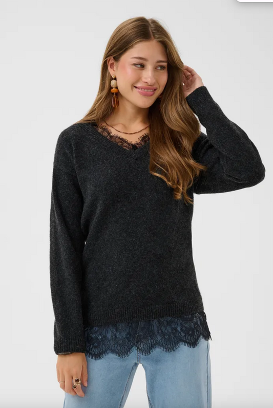Charcoal Jenna Jumper