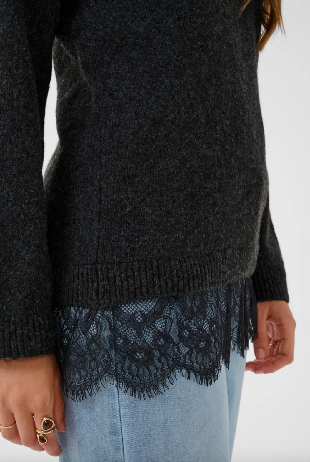 Charcoal Jenna Jumper