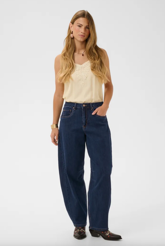 Bahren, Dark Blue Balloon Jeans