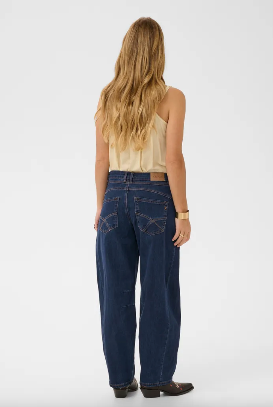 Bahren, Dark Blue Balloon Jeans