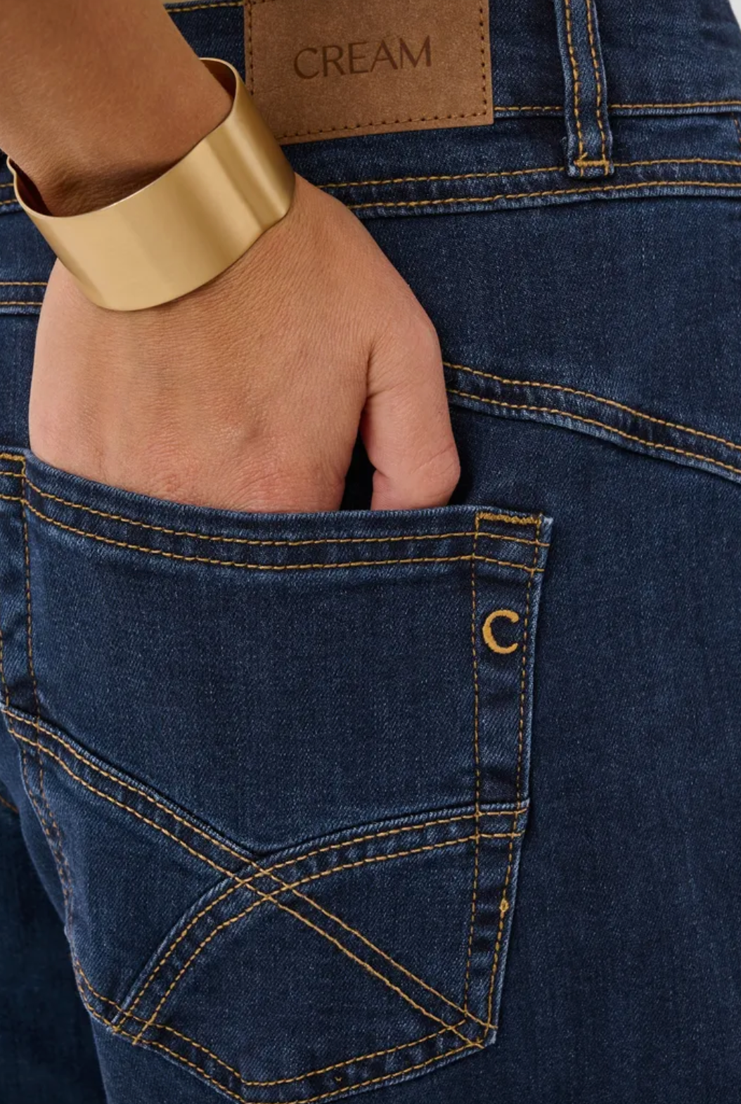 Bahren, Dark Blue Balloon Jeans