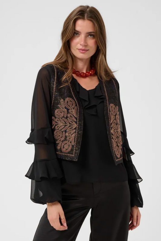 Gritta Embellished Waistcoat