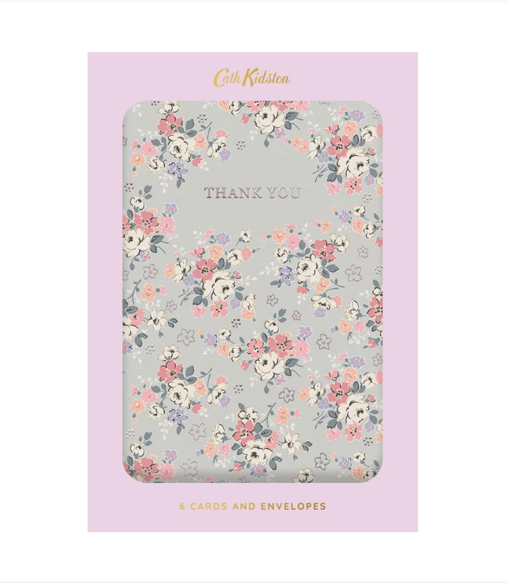 Clifton Rose, Thank You Cards (Pack of 6)