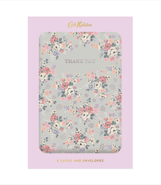 Clifton Rose, Thank You Cards (Pack of 6)