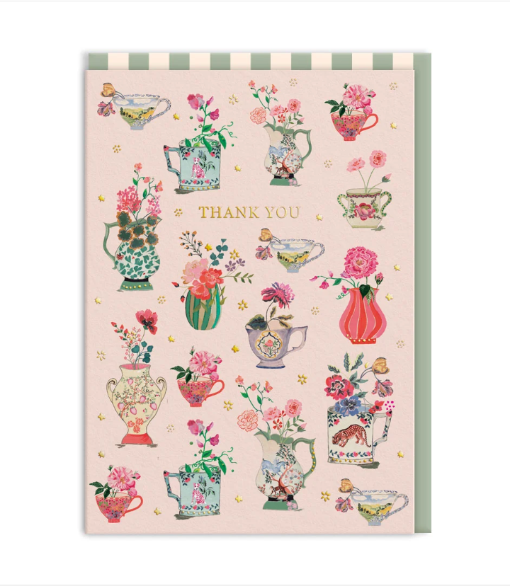 Vases, Thank You Cards (Pack of 6)