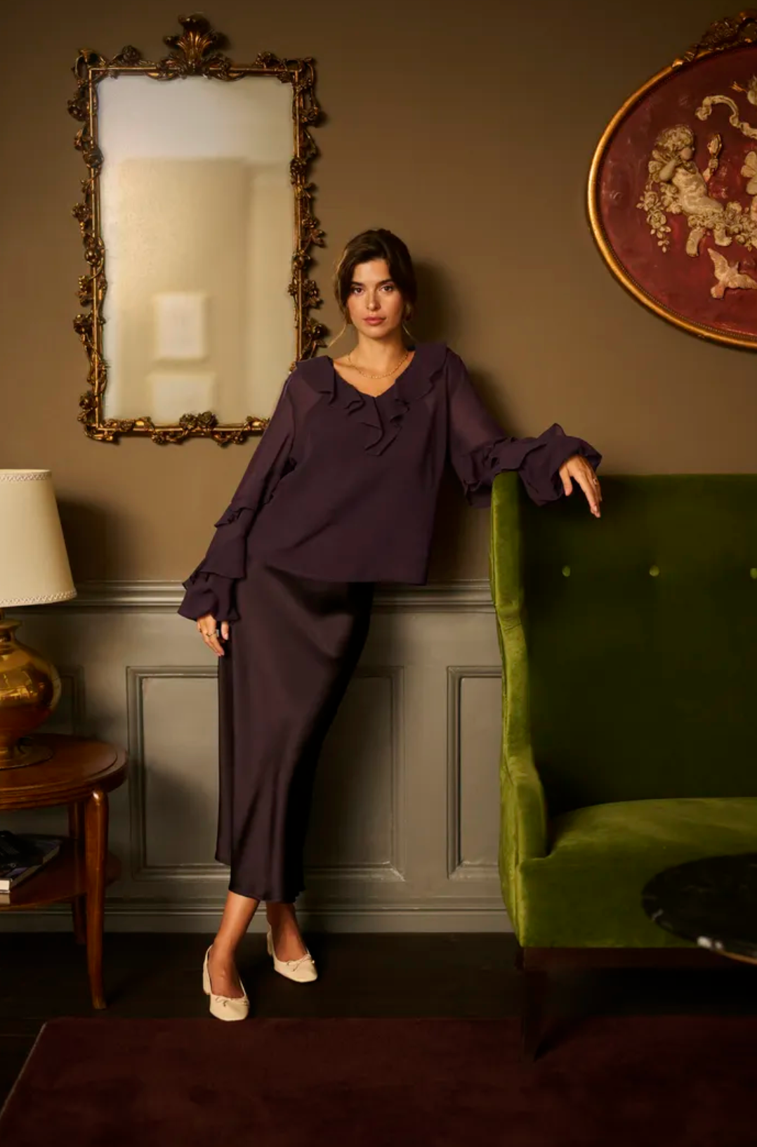 Plum Francy Blouse
