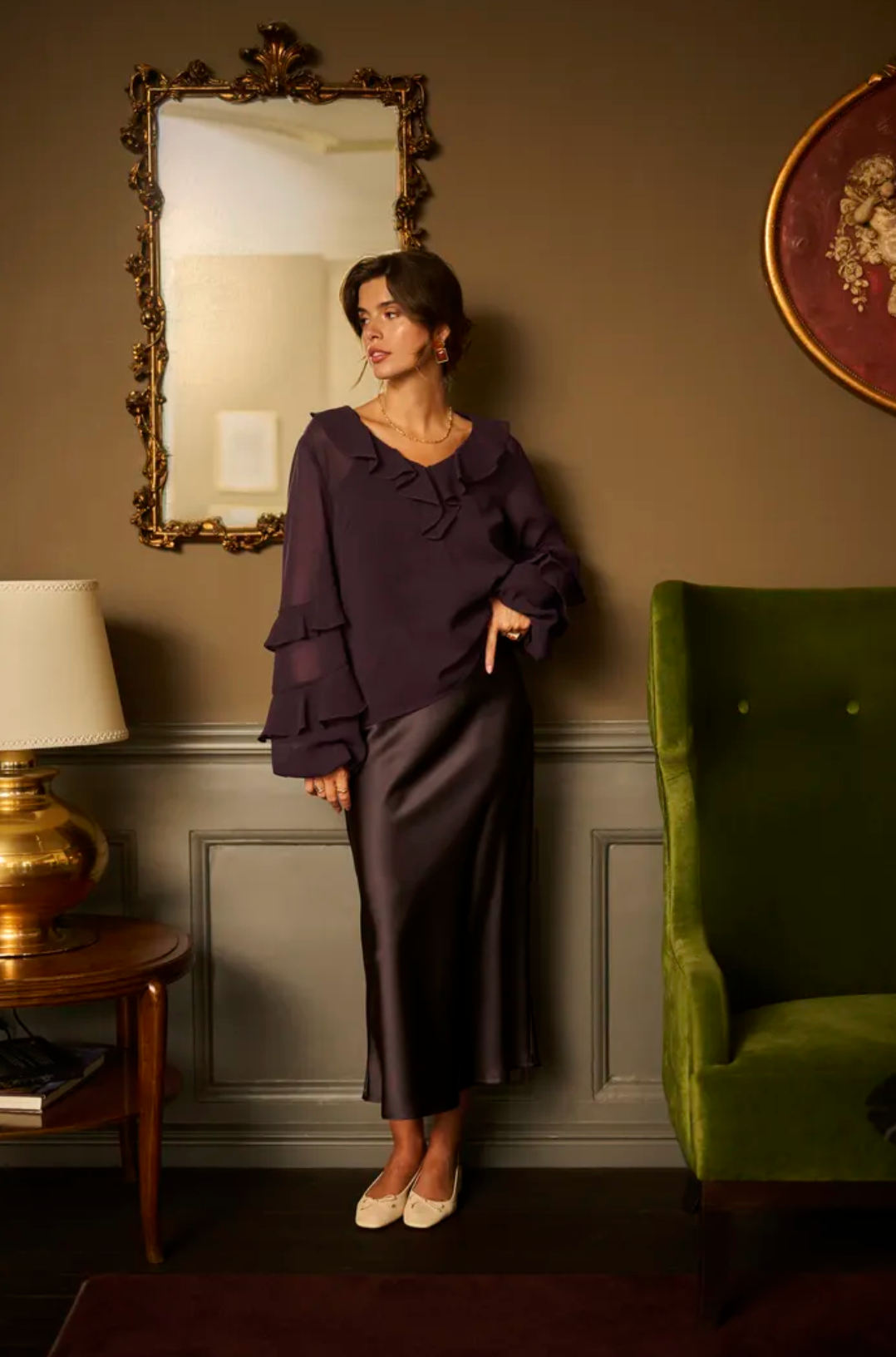 Plum Francy Blouse