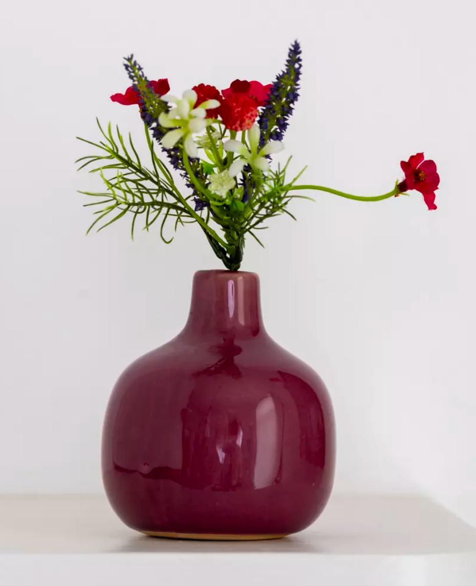 Stem Vase Berry