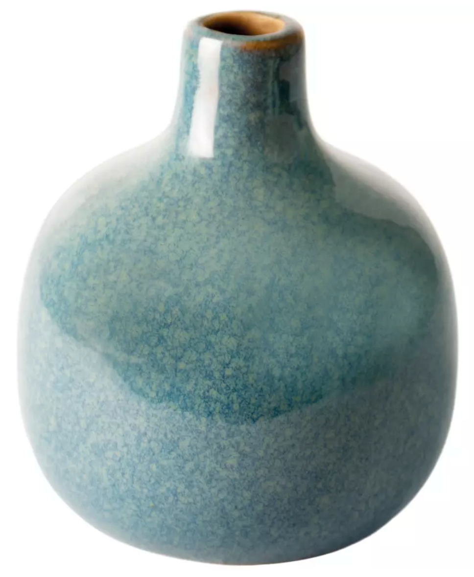 Stem Vase Smoke Blue
