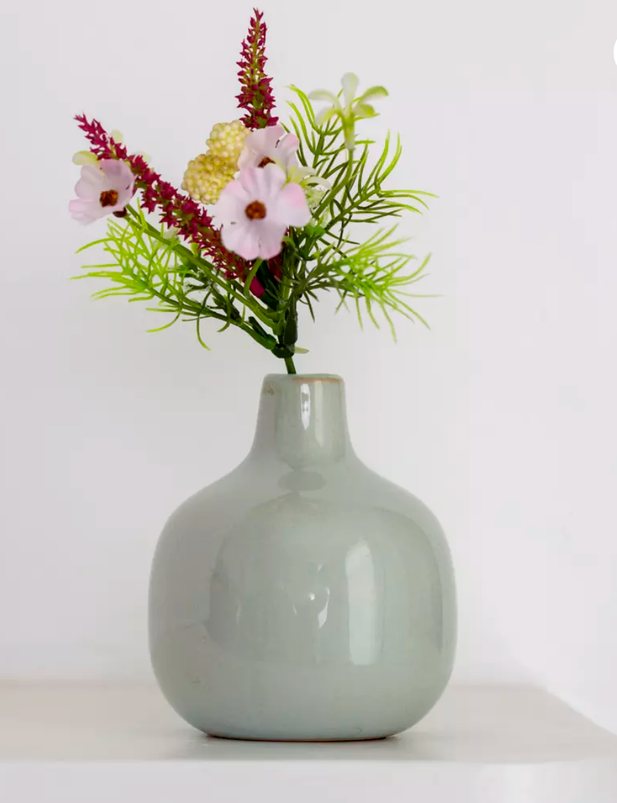 Stem Vase Cloud White