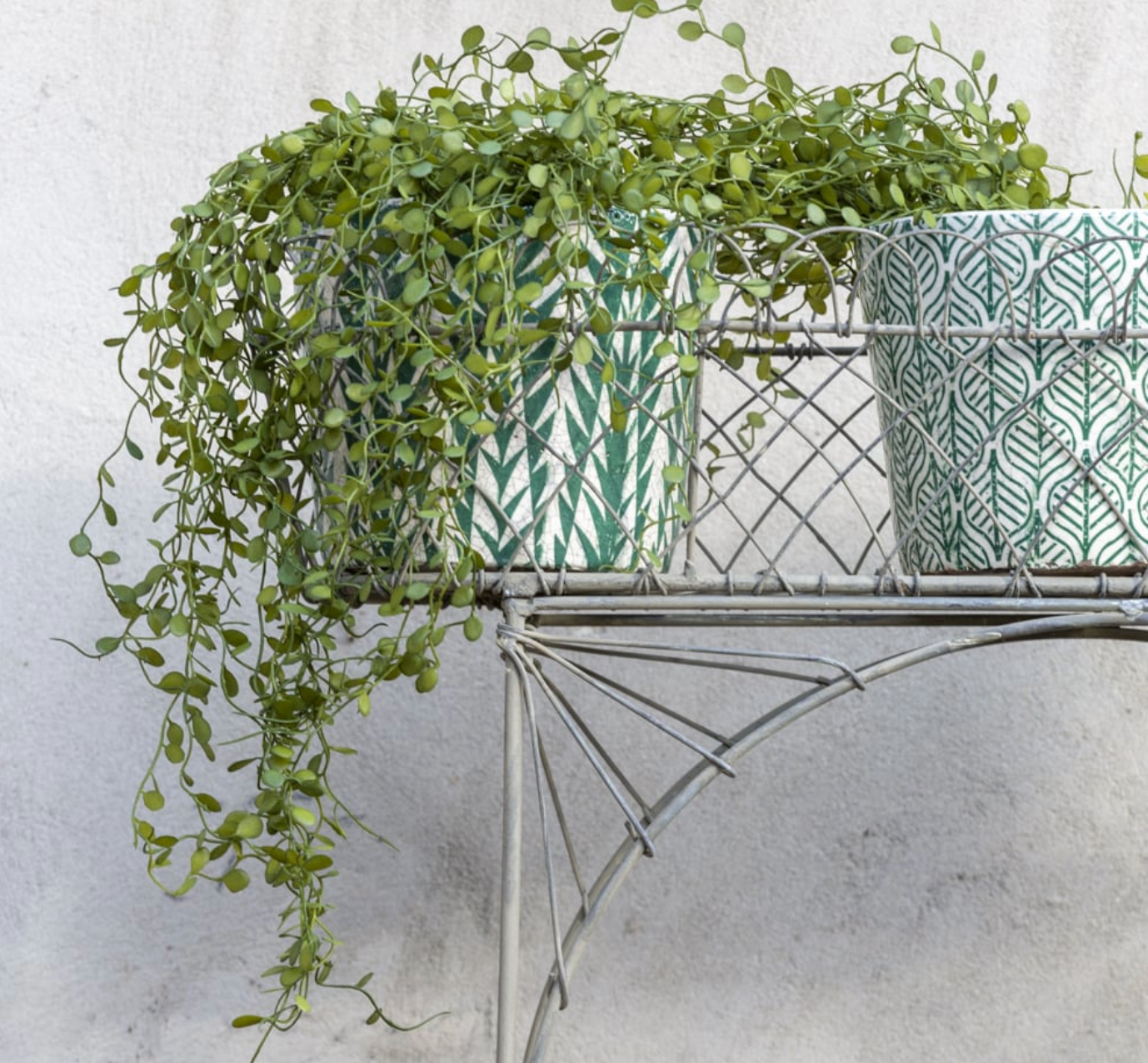 Ornate Metal Shelving