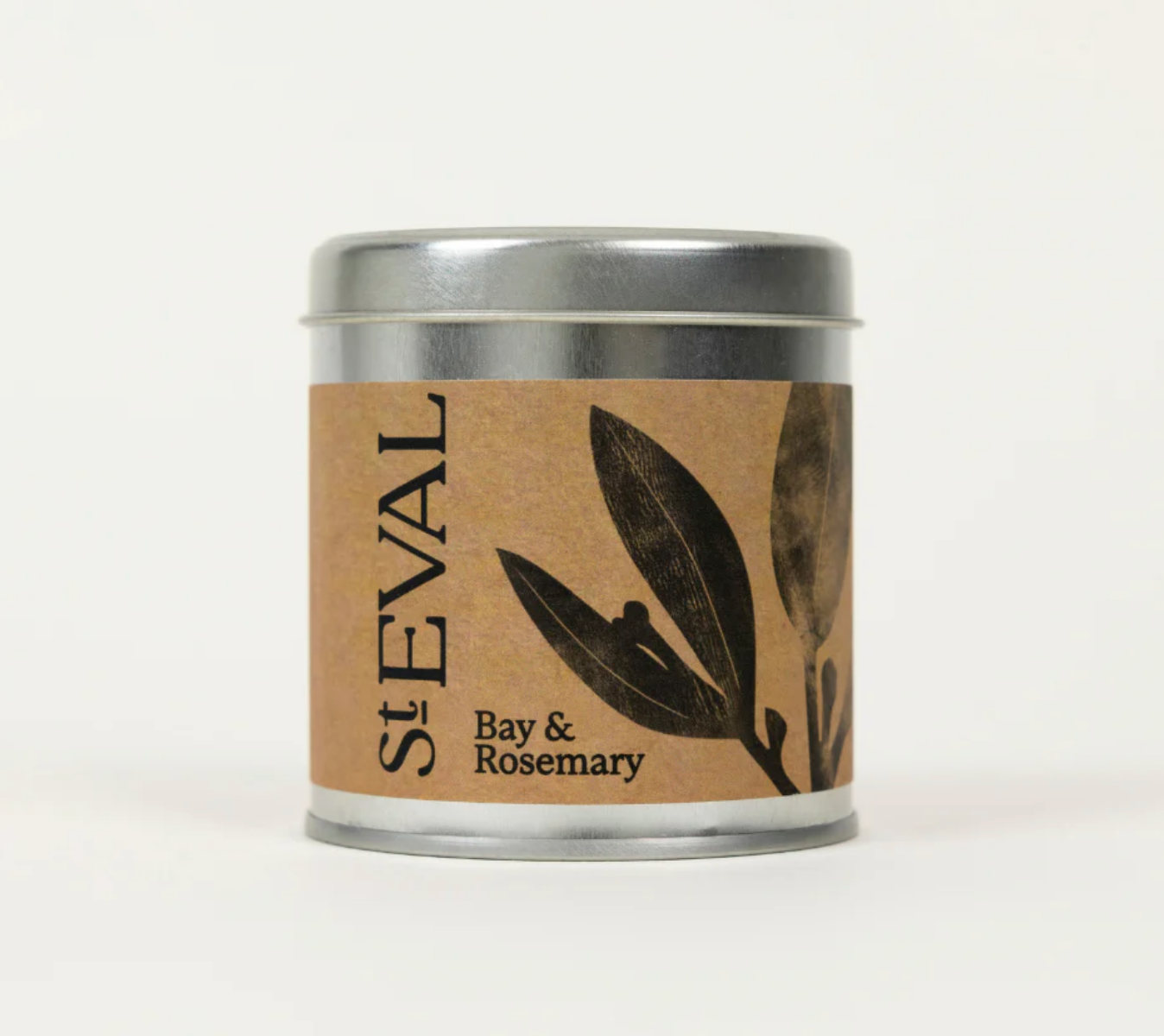 St Eval Scented Tin Candle - Bay & Rosemary