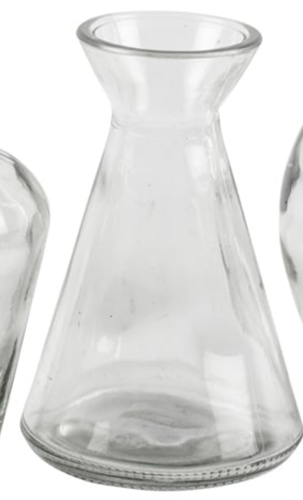 Liberte, Glass Bud Vases
