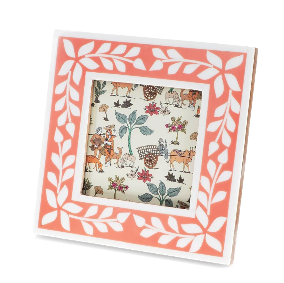 Pink Square Picture Frame