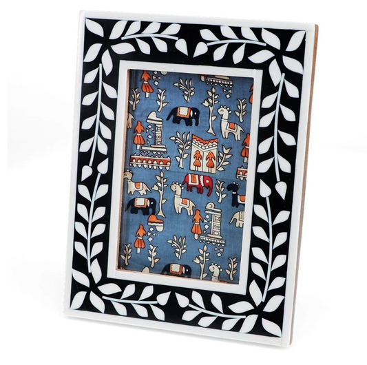 Navy Rectangular Picture Frame