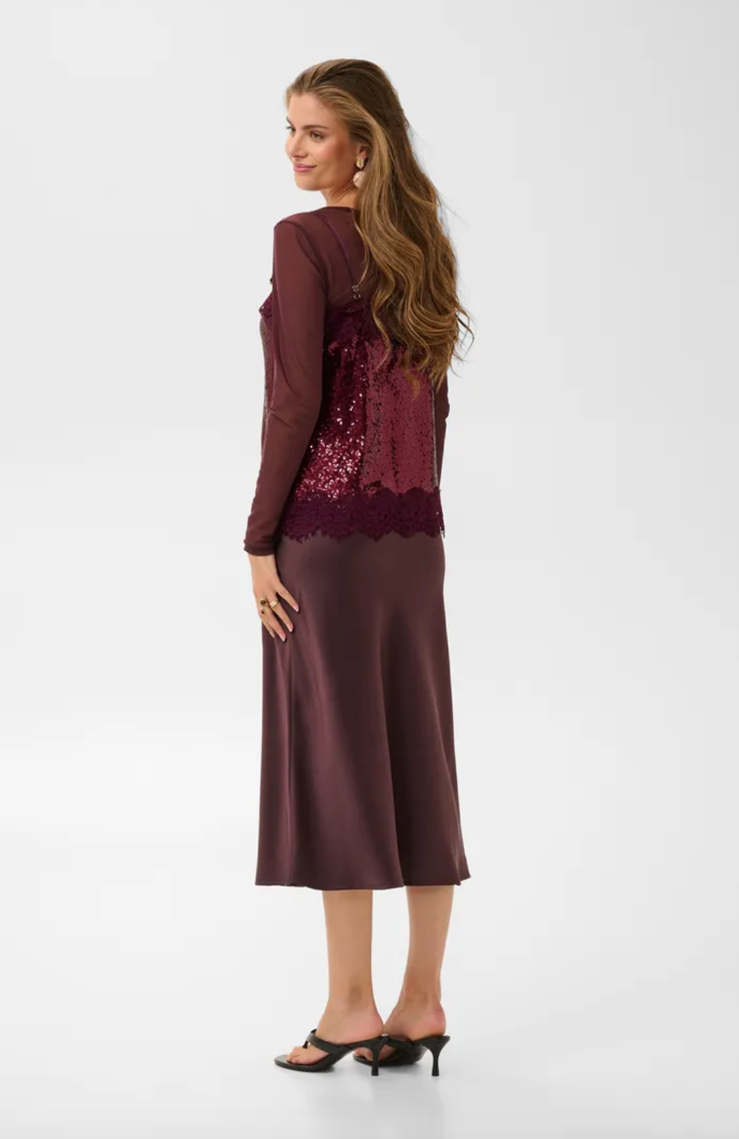 Plum, Freya Sequin Top