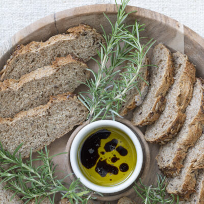 Acacia Chip & Dip Serving Platter