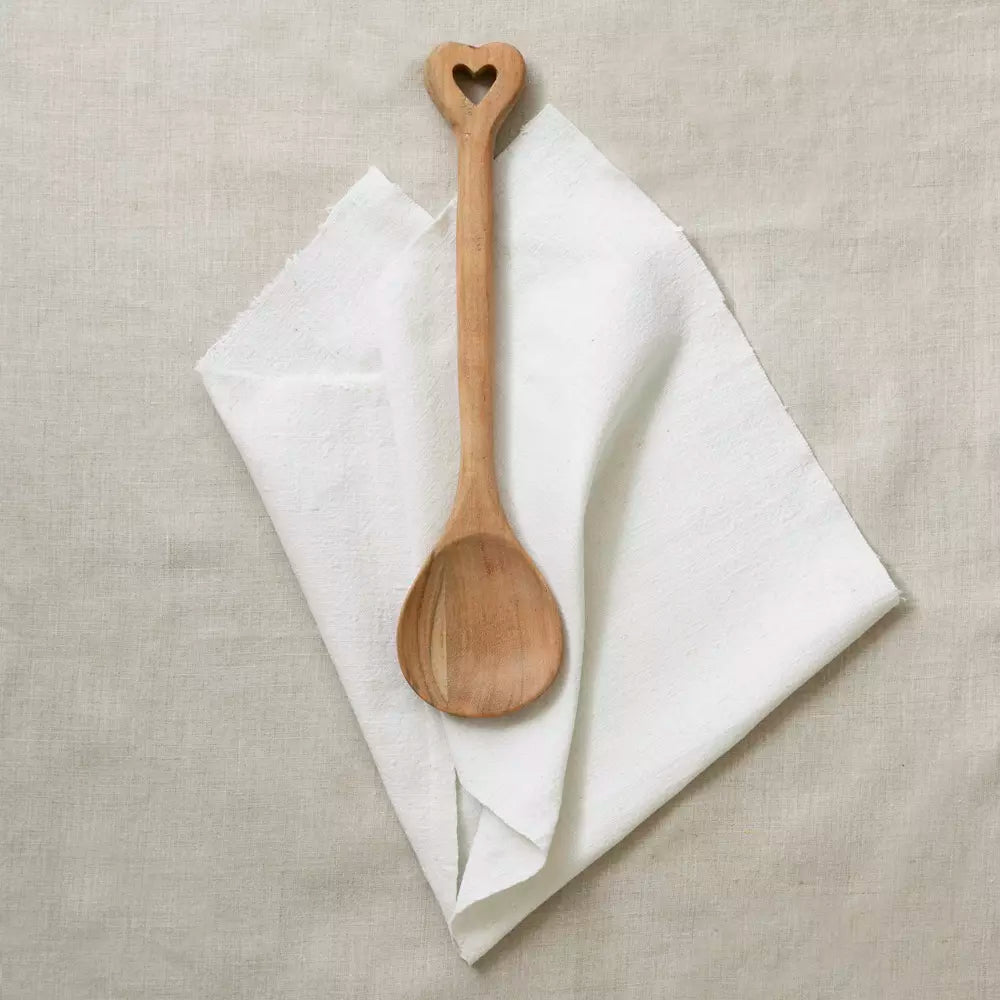 Acacia Wooden Heart Spoon