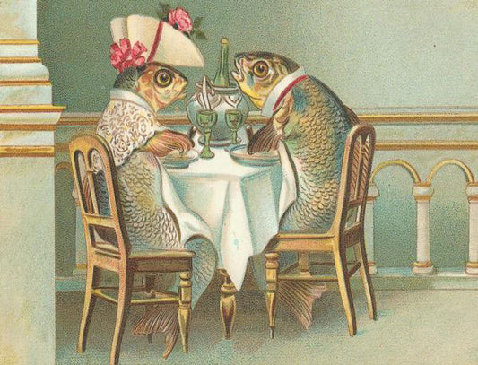 Dinner For Two  - Greeting Card