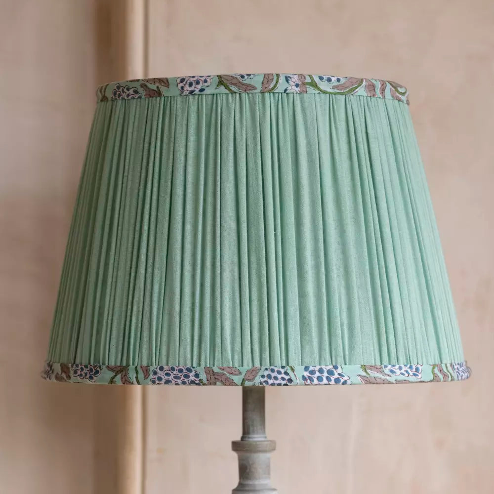 Cotton Lampshade, Peppermint - 35cm