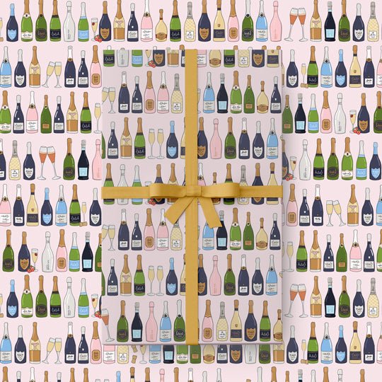 Gift Wrap - Bottles