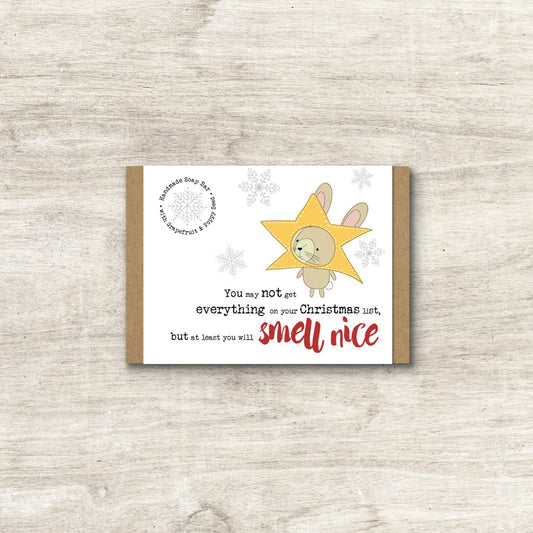 'at least you will smell nice' Soap