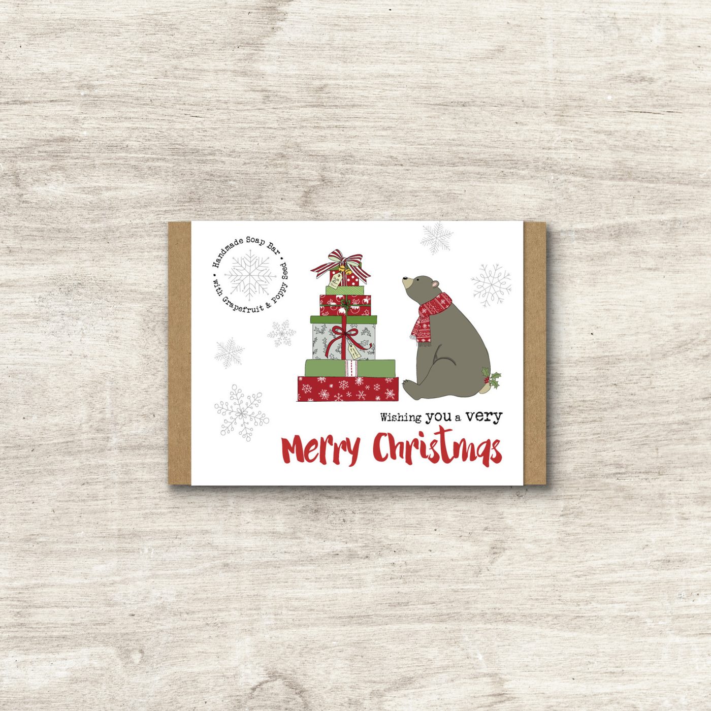 'Merry Christmas' Soap