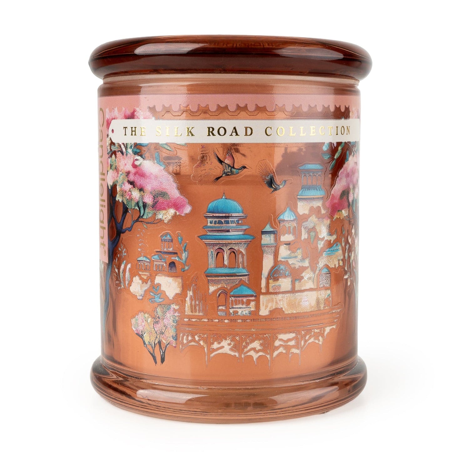 Large Candle Jar - Jhangye Pink
