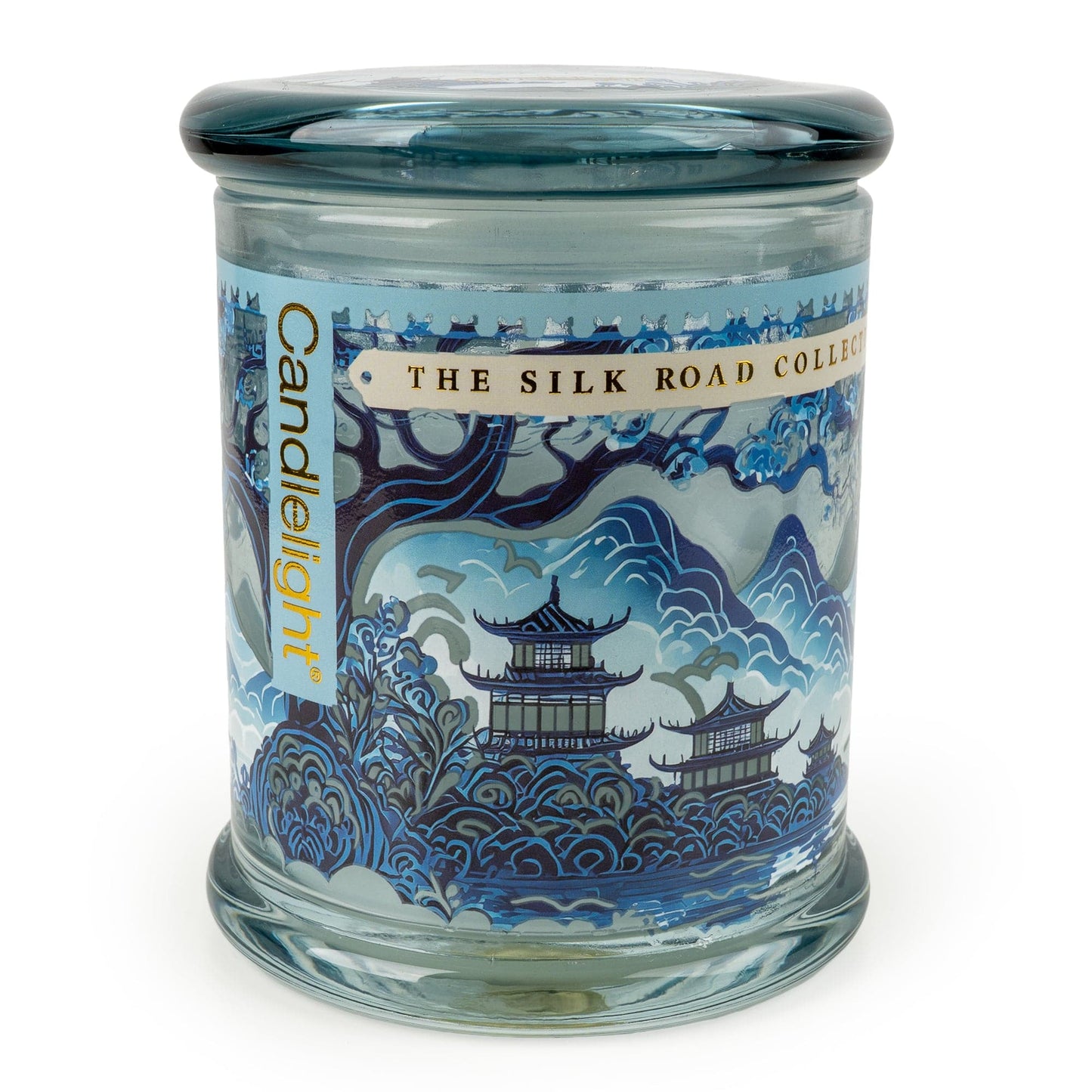 Large Candle Jar - Tianshui Blue
