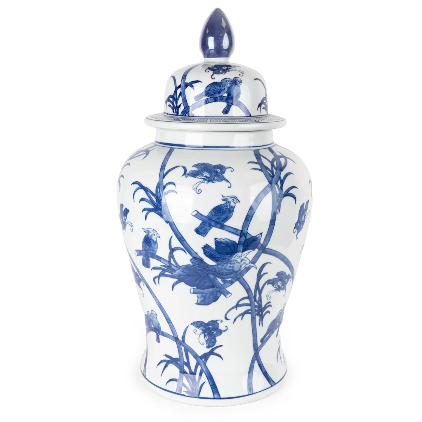 Huge Blue & White Ginger Jar