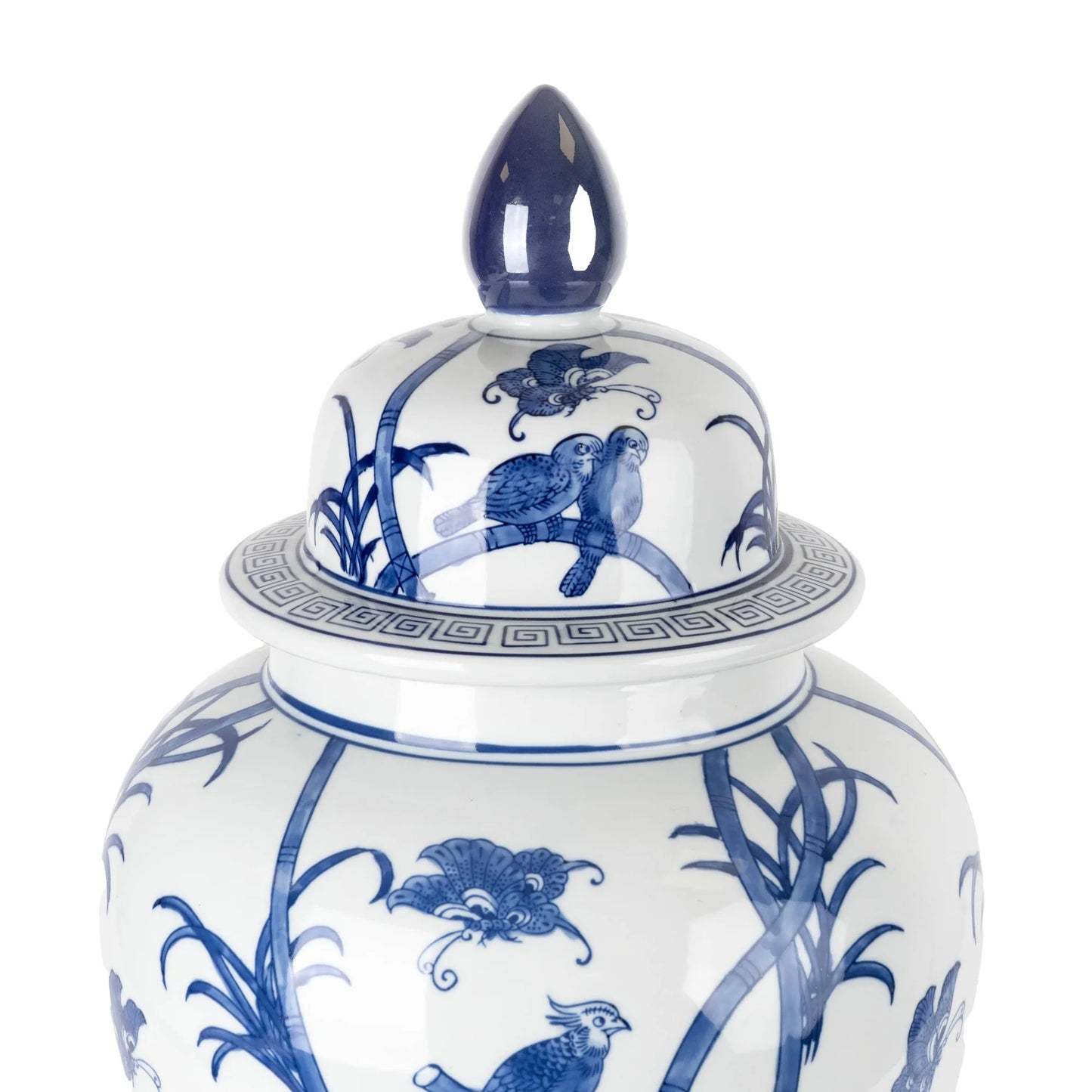 Huge Blue & White Ginger Jar