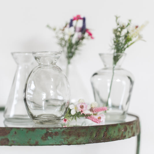 Liberte, Glass Bud Vases