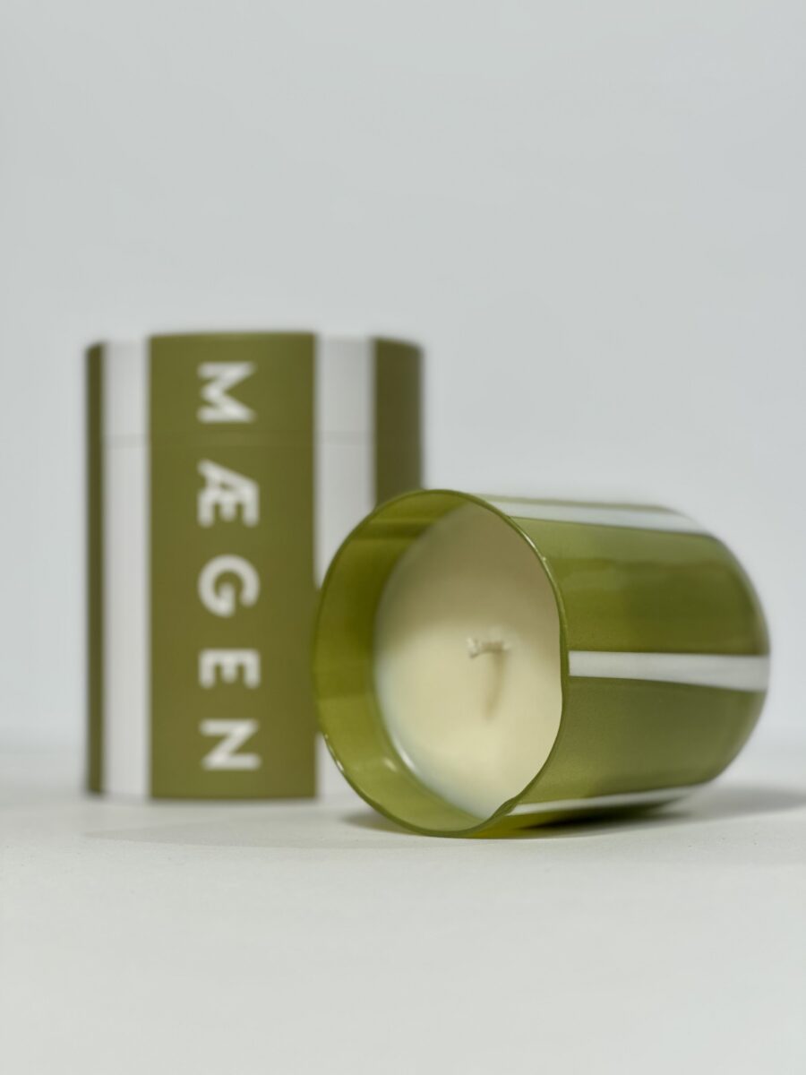 Fresh Olive & Lemon Scented Candle