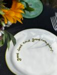 Slogan Plate - Good Food and Good Company