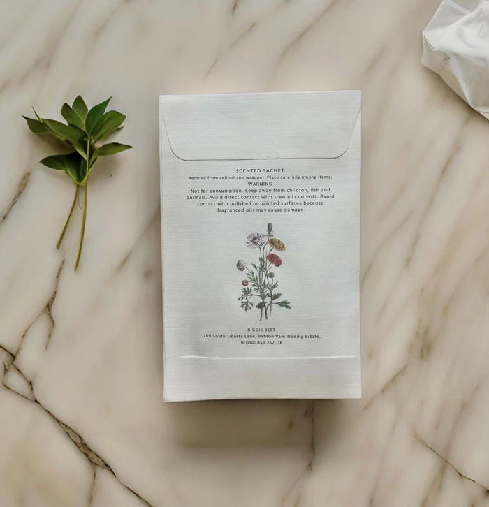 Large Scented Sachet - Lime, Basil & Mandarin