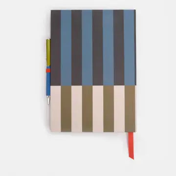 Notepad & Pen, Striped