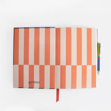 Notepad & Pen, Striped
