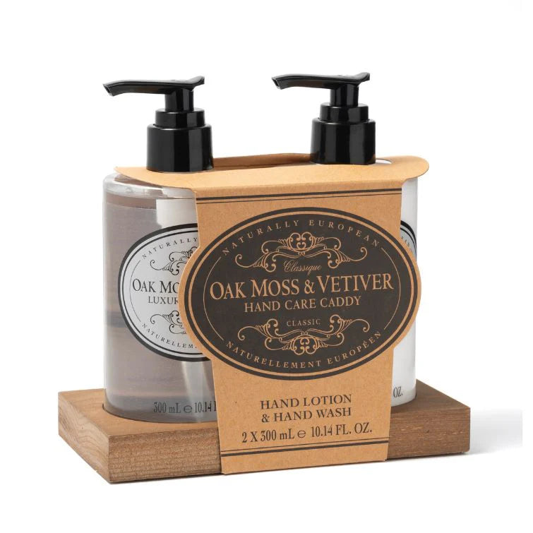 Oak Moss & Vetiver Caddy Set
