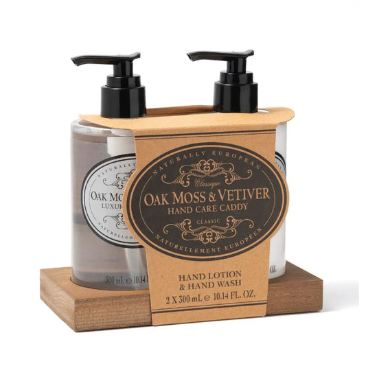 Oak Moss & Vetiver Caddy Set