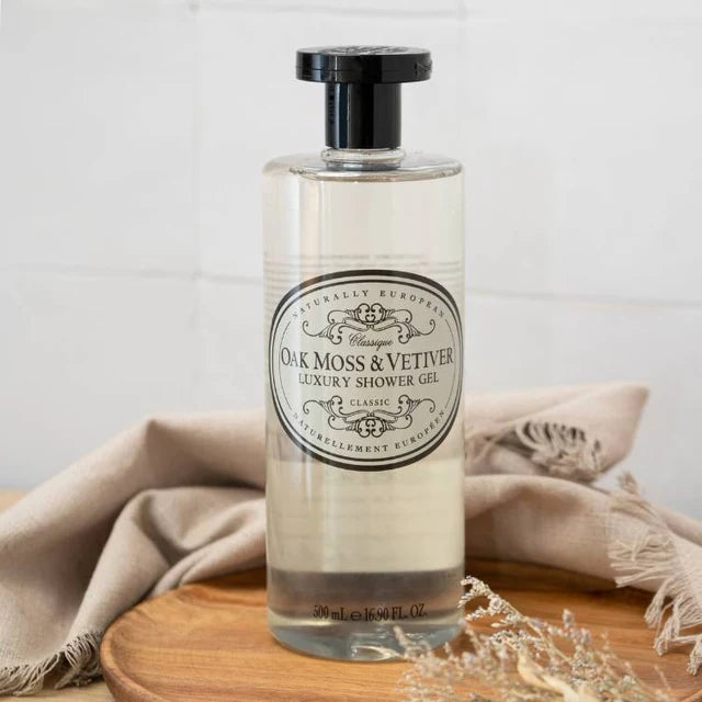 Oak Moss & Vetiver Luxury Shower Gel