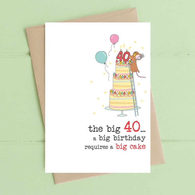 Big 40 - Big Cake
