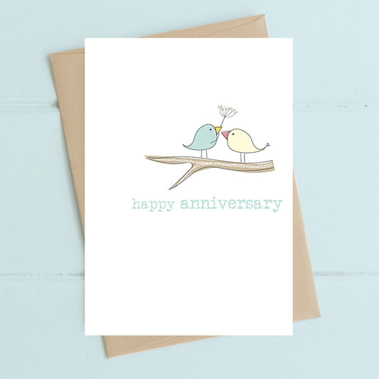 Anniversary Two birds